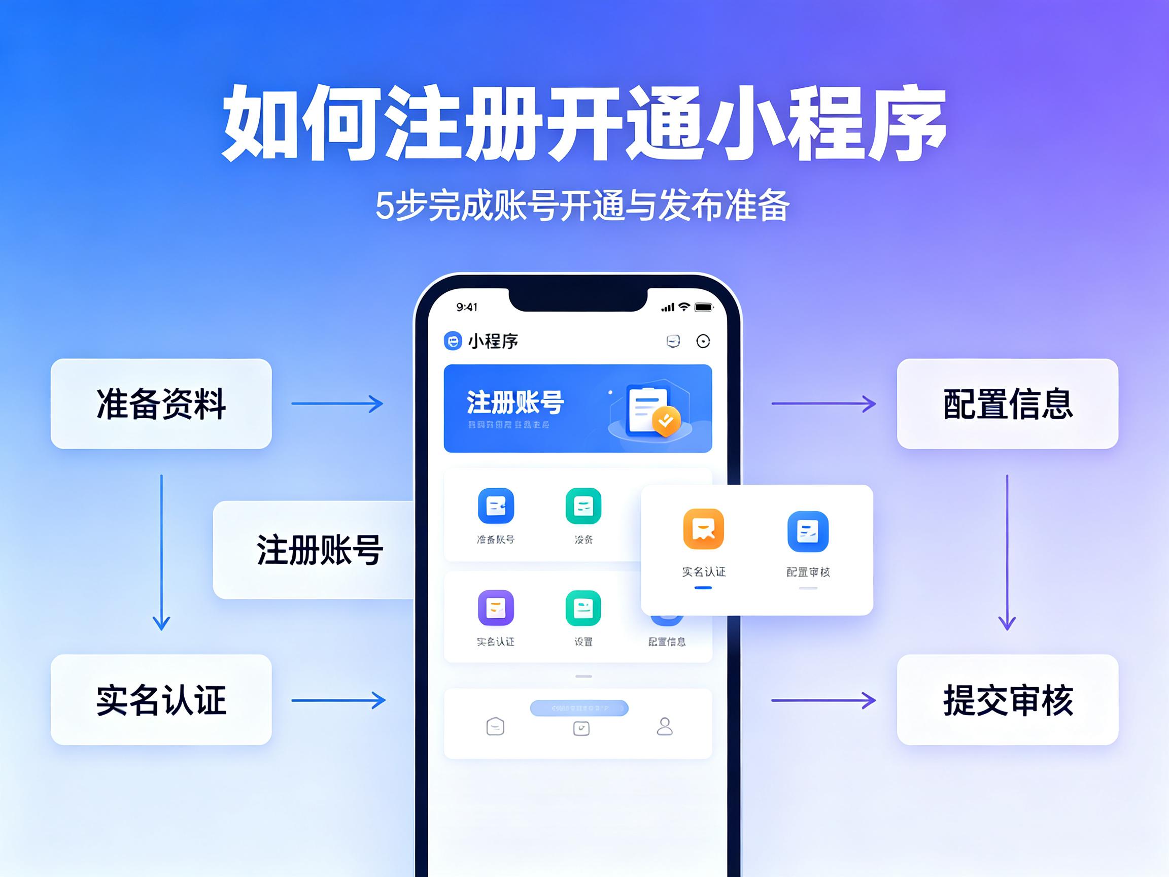 巴中市|如何注册开通备案一个小程序